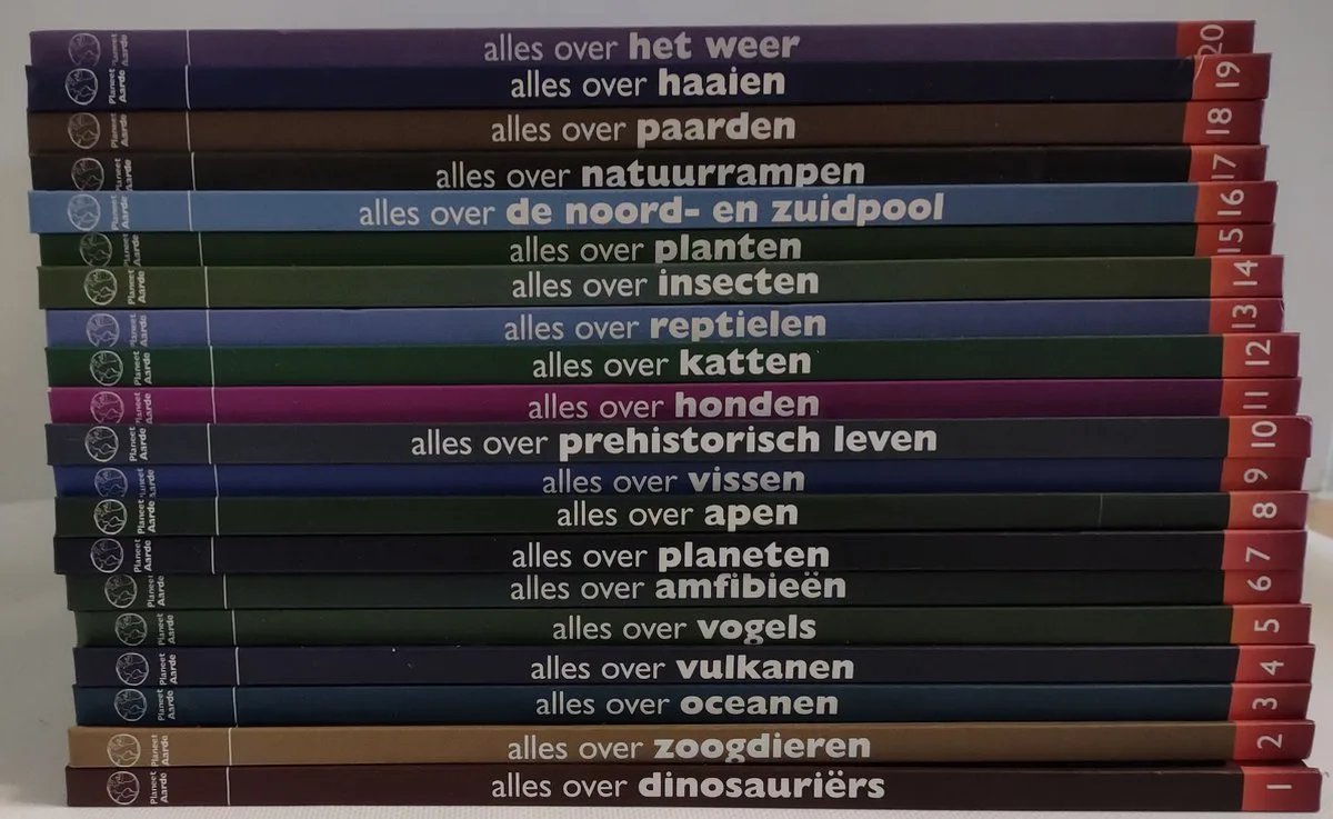 Boekenreeks Planeet Aaarde