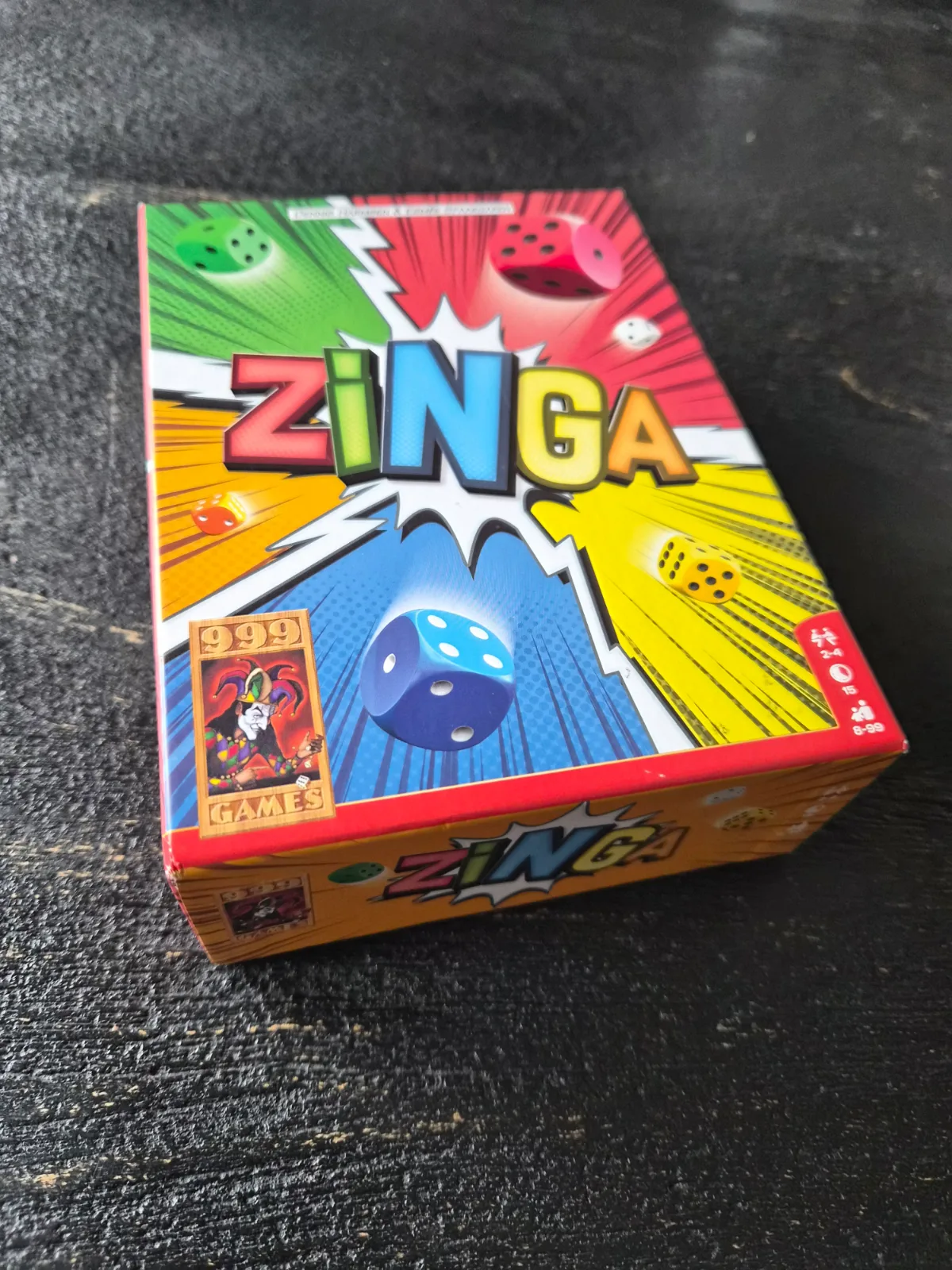 Zinga Dobbelspel – Reactiespel — foto 1 van 3