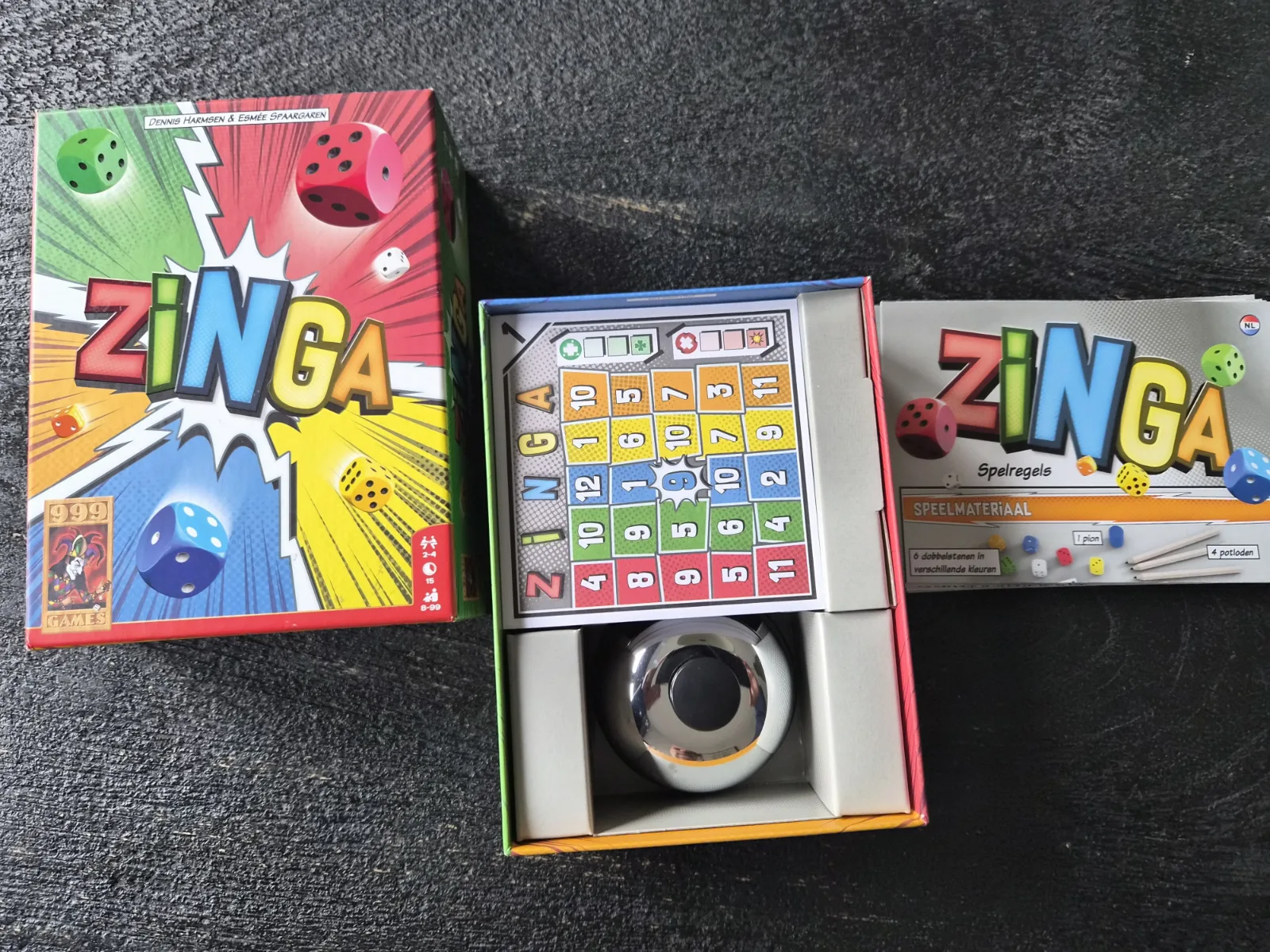 Zinga Dobbelspel – Reactiespel — foto 2 van 3