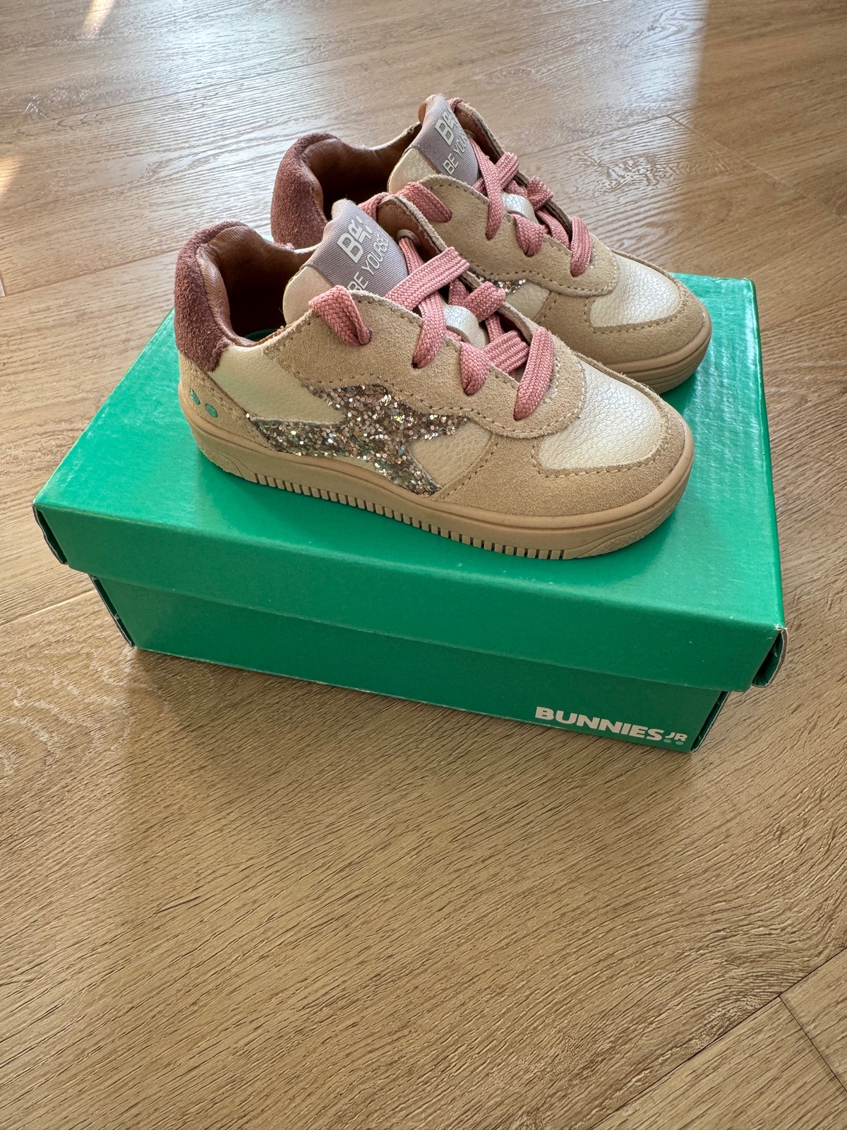 Praktisch nieuw! Bunnies maat 21 veter schoen monica mellow rose